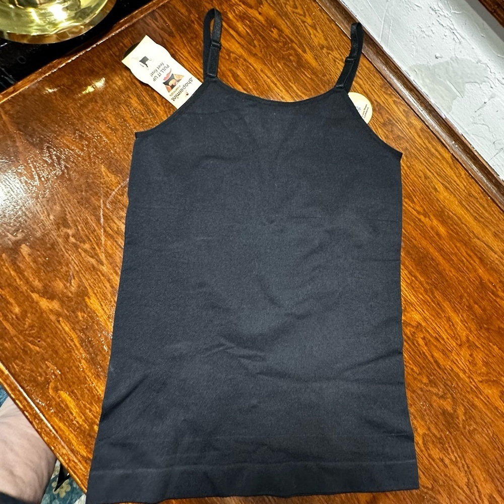 Shapermint Essentials Tank Cami All Day Every Day XL Compression Black